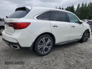 2019 Acura MDX Technology with VIN 5J8YD4H54KL003159, listed as a Copart auction lot 60716275 with 40,992 mi miles and Salvage title. Bid and sale history available at DreamBid. Image 3.