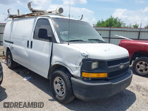 2011 Chevrolet Express Cargo with VIN 1GCWGFCA1B1109920, listed as a IAAI auction lot 41852716 with 274,364 mi miles and . Bid and sale history available at DreamBid. Image 1.