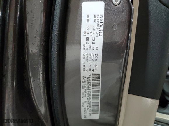 2018 Chrysler Pacifica Touring L with VIN 2C4RC1BG3JR257465, listed as a Copart auction lot 46856245 with 71,120 mi miles and Salvage Title. Bid and sale history available at carsss.com. Image 14.