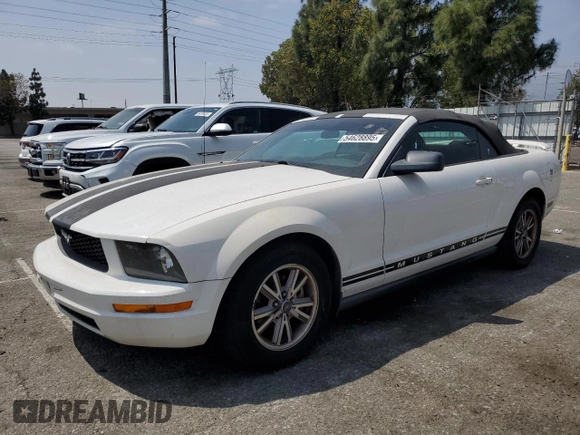2005 Ford Mustang Deluxe with VIN 1ZVFT84NX55182674, listed as a Copart auction lot 54628895 with 113,265 mi miles and Clean Title. Bid and sale history available at carsss.com. Image 1.