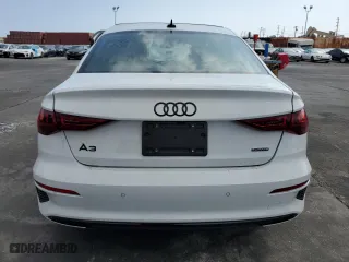 2023 Audi A3 Premium Plus with VIN WAUHUDGY6PA080545, listed as a Copart auction lot 69061353 with 3,765 mi miles. Bid and sale history available at carsss.com. Image 6.