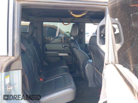 2022 Ford Bronco with VIN 1FMEE5DP5NLA90680, listed as a IAAI auction lot 42198160 with 37,129 mi miles and . Bid and sale history available at DreamBid. Image 8.