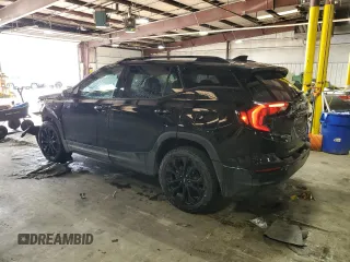 2021 GMC Terrain SLE z VIN 3GKALTEV7ML360767, wystawiony jako Copart lot #55701895 z przebiegiem 46 500 mil mil oraz Szkoda całkowita • Salvage title. Historia ofert i sprzedaży dostępna na DreamBid. Obrazek 2.