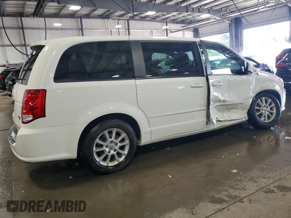2011 Dodge Grand Caravan R/T with VIN 2D4RN7DG0BR697125, listed as a Copart auction lot 66491484 with 92,987 mi miles and Salvage Title. Bid and sale history available at DreamBid. Image 3.
