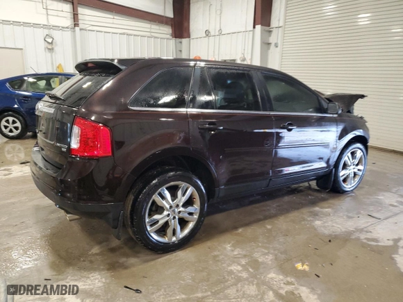 2013 Ford Edge Limited with VIN 2FMDK4KC8DBB29369, listed as a Copart auction lot 46361645 with 0 mi miles and Non Repairable. Bid and sale history available at carsss.com. Image 3.