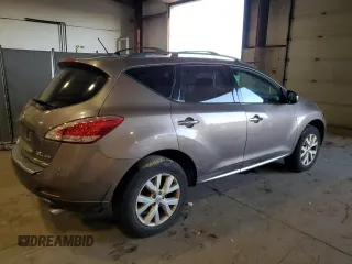 2011 Nissan Murano SV with VIN JN8AZ1MW5BW177422, listed as a Copart auction lot 75326494 with 122,797 mi miles and Salvage Title. Bid and sale history available at carsss.com. Image 3.