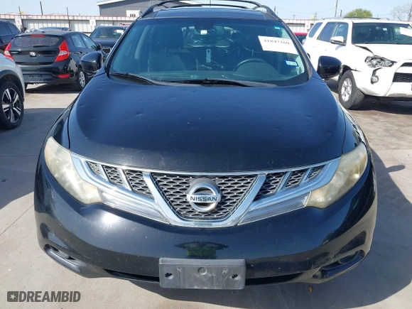 2012 Nissan Murano SV with VIN JN8AZ1MW5CW205074, listed as a IAAI auction lot 41847269 with 172,037 mi miles. Bid and sale history available at carsss.com. Image 13.