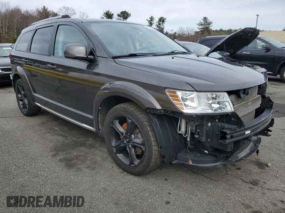 2018 Dodge Journey Crossroad with VIN 3C4PDDGG1JT422084, listed as a Copart auction lot 48117065 with 84,118 mi miles and Salvage Title. Bid and sale history available at DreamBid. Image 4.