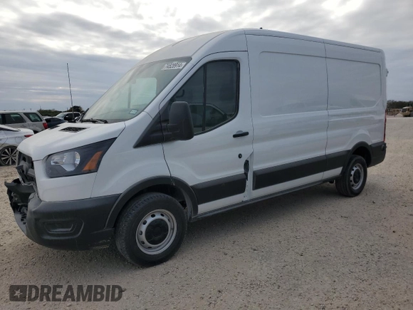 2024 Ford Transit Cargo with VIN 1FTBR1C8XRKA85811, listed as a Copart auction lot 74528914 with 1,725 mi miles and Salvage Title. Bid and sale history available at DreamBid. Image 1.