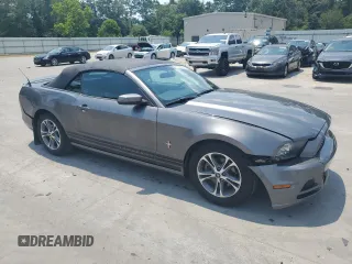 2014 Ford Mustang V6 with VIN 1ZVBP8EM6E5292579, listed as a Copart auction lot 61896995 with 129,872 mi miles and Salvage title. Bid and sale history available at DreamBid. Image 4.