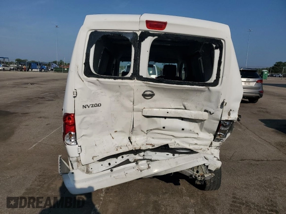 2014 Nissan NV200 SV with VIN 3N6CM0KNXEK691917, listed as a Copart auction lot 65524785 with 150,971 mi miles and Salvage title. Bid and sale history available at DreamBid. Image 6.