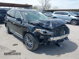 2018 Infiniti QX60 with VIN 5N1DL0MM3JC522705, listed as a IAAI auction lot 41883872 with 103,455 mi miles. Bid and sale history available at carsss.com. Image 1.