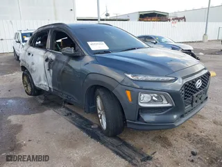 2021 Hyundai Kona SEL with VIN KM8K22AA0MU621352, listed as a IAAI auction lot 41535153 with 1 mi miles. Bid and sale history available at carsss.com. Image 1.