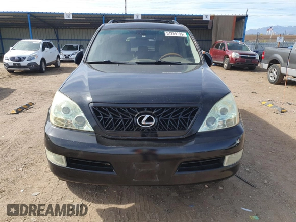 2007 Lexus GX 470 z VIN JTJBT20X570134681, wystawiony jako Copart lot #54259795 z przebiegiem 238 078 mil mil oraz Tytuł czysty. Historia ofert i sprzedaży dostępna na DreamBid. Obrazek 5.