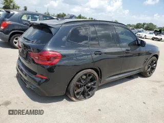 2020 BMW X3 M Competition z VIN 5YMTS0C0XLLT11156, wystawiony jako Copart lot #64490603 z przebiegiem 33 670 mil mil oraz . Historia ofert i sprzedaży dostępna na DreamBid. Obrazek 3.