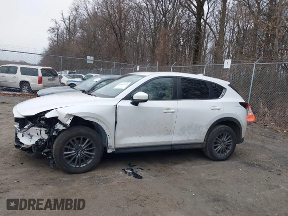 2020 Mazda CX-5 Touring with VIN JM3KFBCM5L1737640, listed as a IAAI auction lot 41613576 with 1 mi miles. Bid and sale history available at carsss.com. Image 13.