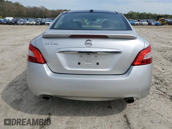 2011 Nissan Maxima SV with VIN 1N4AA5AP9BC861601, listed as a Copart auction lot 52743865 with 149,987 mi miles and Salvage Title. Bid and sale history available at DreamBid. Image 6.