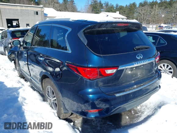 2016 Infiniti QX60 with VIN 5N1AL0MMXGC531963, listed as a IAAI auction lot 41571917 with 79,322 mi miles and . Bid and sale history available at DreamBid. Image 14.