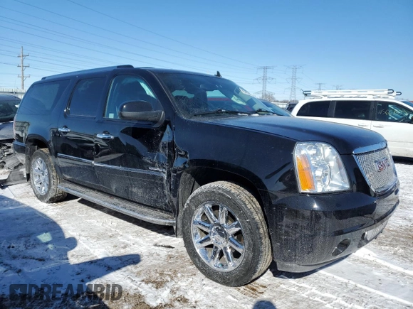 2012 GMC Yukon XL Denali with VIN 1GKS2MEF5CR140556, listed as a Copart auction lot 45430065 with 87,061 mi miles and Salvage Title. Bid and sale history available at carsss.com. Image 4.