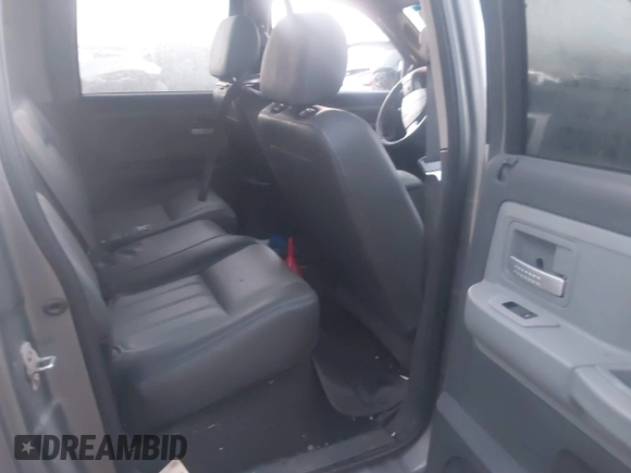 2008 Dodge Dakota Laramie with VIN 1D7HW58N18S603012, listed as a IAAI auction lot 40326773 with 1 mi miles. Bid and sale history available at carsss.com. Image 8.