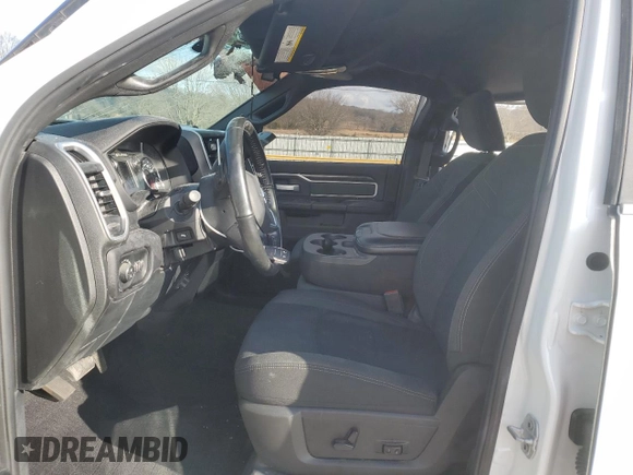 2020 Ram 2500 Big Horn with VIN 3C6UR5DL0LG294189, listed as a Copart auction lot 43410485 with 80,007 mi miles and Salvage title. Bid and sale history available at DreamBid. Image 7.
