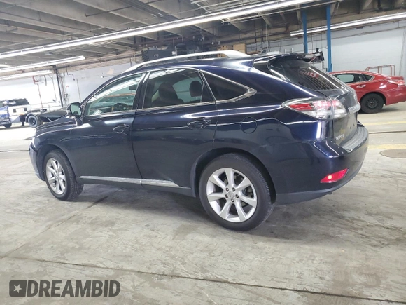 2010 Lexus RX 350 with VIN 2T2ZK1BA6AC024545, listed as a Copart auction lot 59081195 with 177,587 mi miles and Salvage title. Bid and sale history available at DreamBid. Image 2.