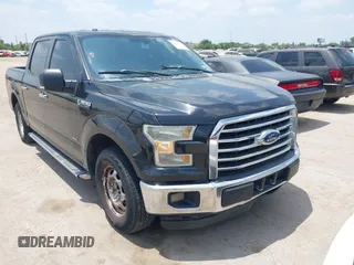 2015 Ford F-150 XL with VIN 1FTEW1CP8FKD40724, listed as a IAAI auction lot 42324109 with 194,908 mi miles and . Bid and sale history available at DreamBid. Image 1.