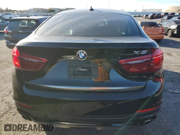 2017 BMW X6 sDrive35i with VIN 5UXKU0C34H0F99839, listed as a Copart auction lot 39993974 with 48,893 mi miles. Bid and sale history available at carsss.com. Image 6.