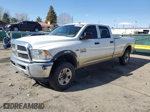 2014 Ram 2500 Tradesman with VIN 3C6TR5HT6EG258791, listed as a Copart auction lot 53345385 with 212,335 mi miles and Clean Title. Bid and sale history available at carsss.com. Image 1.