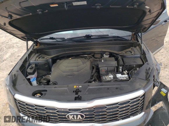 2021 Kia Telluride EX z VIN 5XYP34HC1MG174218, wystawiony jako Copart lot #59498635 z przebiegiem 82 767 mil mil oraz Szkoda całkowita • Salvage title. Historia ofert i sprzedaży dostępna na DreamBid. Obrazek 12.