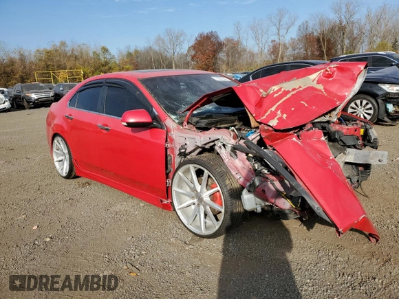 2012 Acura TSX Special Edition with VIN JH4CU2E80CC007303, listed as a Copart auction lot 77557264 with 201,792 mi miles and Salvage title. Bid and sale history available at DreamBid. Image 4.