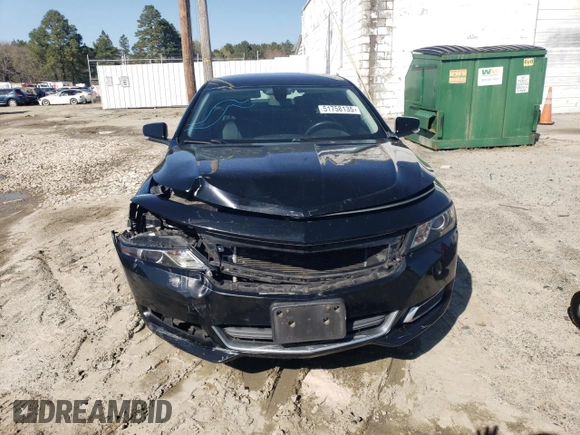 2017 Chevrolet Impala LT with VIN 2G1105S30H9160382, listed as a Copart auction lot 51758135 with 284,970 mi miles and Salvage Title. Bid and sale history available at DreamBid. Image 5.