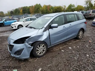 2012 Mazda Mazda5 Sport with VIN JM1CW2BL2C0111913, listed as a Copart auction lot 73119774 with 122,541 mi miles and Salvage Title. Bid and sale history available at carsss.com. Image 1.