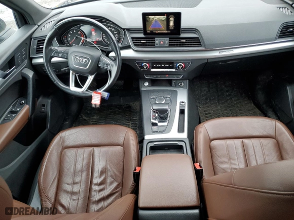2020 Audi Q5 Premium with VIN WA1ANAFY4L2056924, listed as a Copart auction lot 51133895 with 89,070 mi miles and Salvage Title. Bid and sale history available at carsss.com. Image 8.