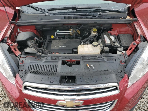 2015 Chevrolet Trax LT with VIN KL7CJRSB3FB117918, listed as a Copart auction lot 54357805 with 54,579 mi miles and Salvage Title. Bid and sale history available at carsss.com. Image 12.