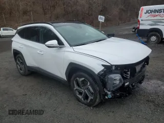 2022 Hyundai Tucson Limited with VIN 5NMJECAE6NH030726, listed as a Copart auction lot 51774025 with 32,409 mi miles and Salvage Title. Bid and sale history available at carsss.com. Image 4.