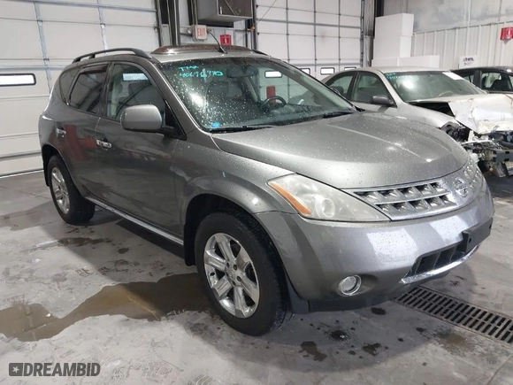 2006 Nissan Murano SL with VIN JN8AZ08WX6W539416, listed as a IAAI auction lot 40696940 with 230,313 mi miles. Bid and sale history available at carsss.com. Image 1.