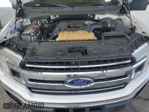 2018 Ford F-150 XL with VIN 1FTEW1CP2JKC87222, listed as a Copart auction lot 60041355 with 178,221 mi miles and Salvage title. Bid and sale history available at DreamBid. Image 11.