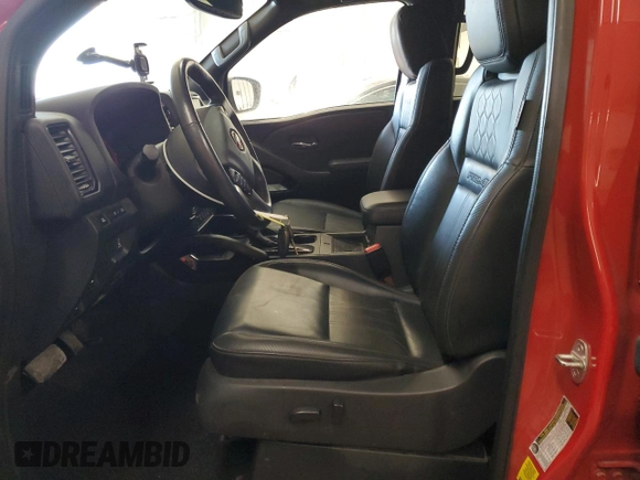 2022 Nissan Frontier SV with VIN 1N6ED1EK4NN664464, listed as a Copart auction lot 48712505 with 86,819 mi miles and Salvage title. Bid and sale history available at DreamBid. Image 7.
