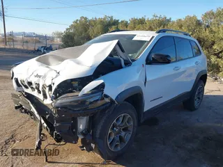 2022 Jeep Cherokee Trailhawk with VIN 1C4PJMBX7ND508415, listed as a IAAI auction lot 41410629 with 30,814 mi miles. Bid and sale history available at carsss.com. Image 18.