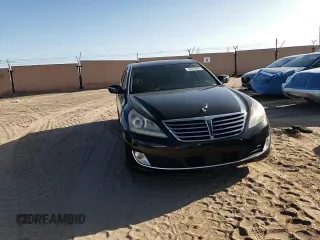 2015 Hyundai Equus Signature with VIN KMHGH4JH7FU098802, listed as a Copart auction lot 58010805 with 78,968 mi miles and Salvage title. Bid and sale history available at DreamBid. Image 13.