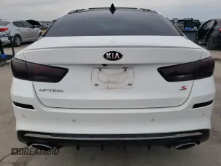 2019 Kia Optima LX z VIN 5XXGT4L37KG280102, wystawiony jako Copart lot #49186485 z przebiegiem 127 458 mil mil oraz Czysty tytuł • Clean title. Historia ofert i sprzedaży dostępna na DreamBid. Obrazek 6.