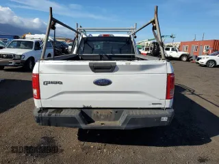 2016 Ford F-150 XL with VIN 1FTMF1C83GKD24548, listed as a Copart auction lot 87817945 with 85,375 mi miles and Salvage title. Bid and sale history available at DreamBid. Image 6.