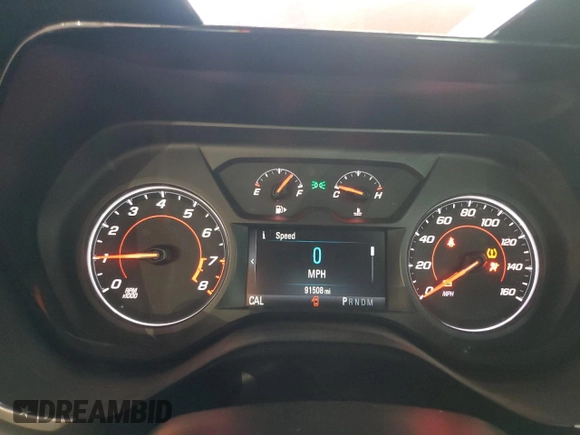 2017 Chevrolet Camaro 1LT with VIN 1G1FB3DS2H0132070, listed as a Copart auction lot 48714185 with 91,508 mi miles and Salvage Title. Bid and sale history available at carsss.com. Image 9.