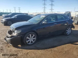 2005 Acura TSX with VIN JH4CL96805C002177, listed as a Copart auction lot 47997335 with 159,682 mi miles and Salvage Title. Bid and sale history available at carsss.com. Image 1.