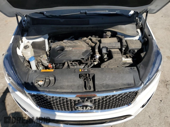 2016 Kia Sorento SXL with VIN 5XYPK4A17GG029250, listed as a Copart auction lot 46523405 with 104,453 mi miles and Salvage Title. Bid and sale history available at carsss.com. Image 12.