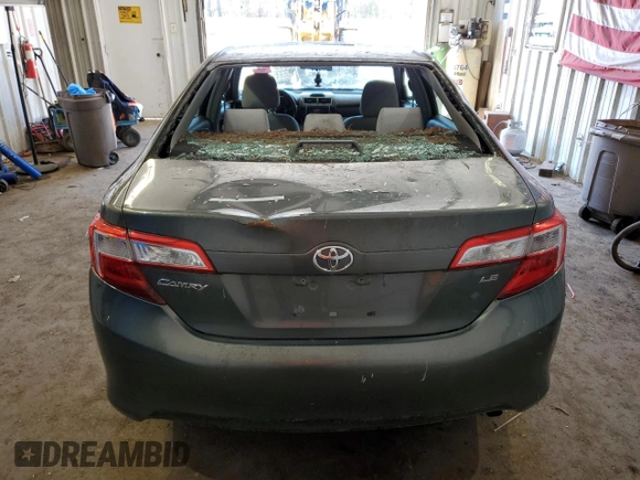 2012 Toyota Camry L with VIN 4T4BF1FK5CR207004, listed as a Copart auction lot 52690525 with Not Provided miles and Salvage Title. Bid and sale history available at DreamBid. Image 6.
