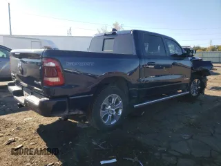 2022 Ram 1500 Big Horn with VIN 1C6RRFFG2NN301360, listed as a Copart auction lot 75982434 with 62,731 mi miles and Clean Title. Bid and sale history available at carsss.com. Image 3.