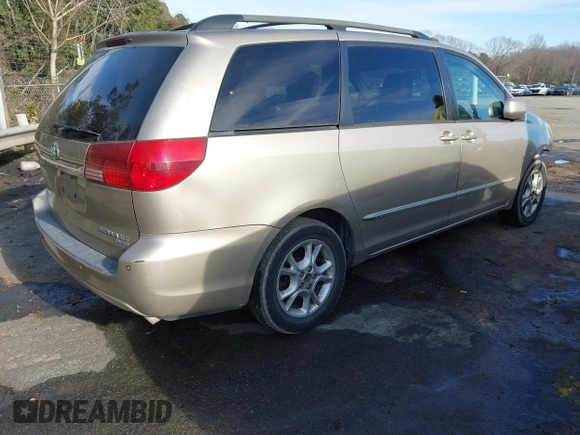 2005 Toyota Sienna XLE with VIN 5TDZA22C35S304998, listed as a IAAI auction lot 41595712 with 179,646 mi miles and . Bid and sale history available at DreamBid. Image 4.