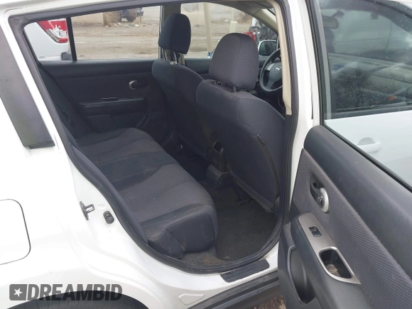 2008 Nissan Versa 1.8 S with VIN 3N1BC13E18L354964, listed as a IAAI auction lot 41581663 with 134,321 mi miles. Bid and sale history available at carsss.com. Image 8.